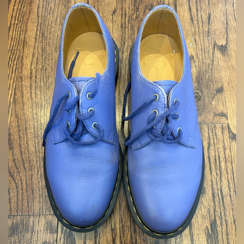 Rare Purple Doc Marten's Chunky Oxford - Women's size 9